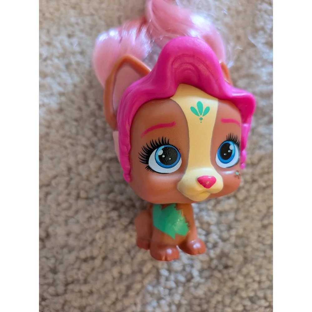VIP Pets Mini Fans Collectible Figures Lot Synthetic Hair Toys